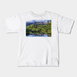 Easely Peak Sawtooth National Recreation Area Kids T-Shirt